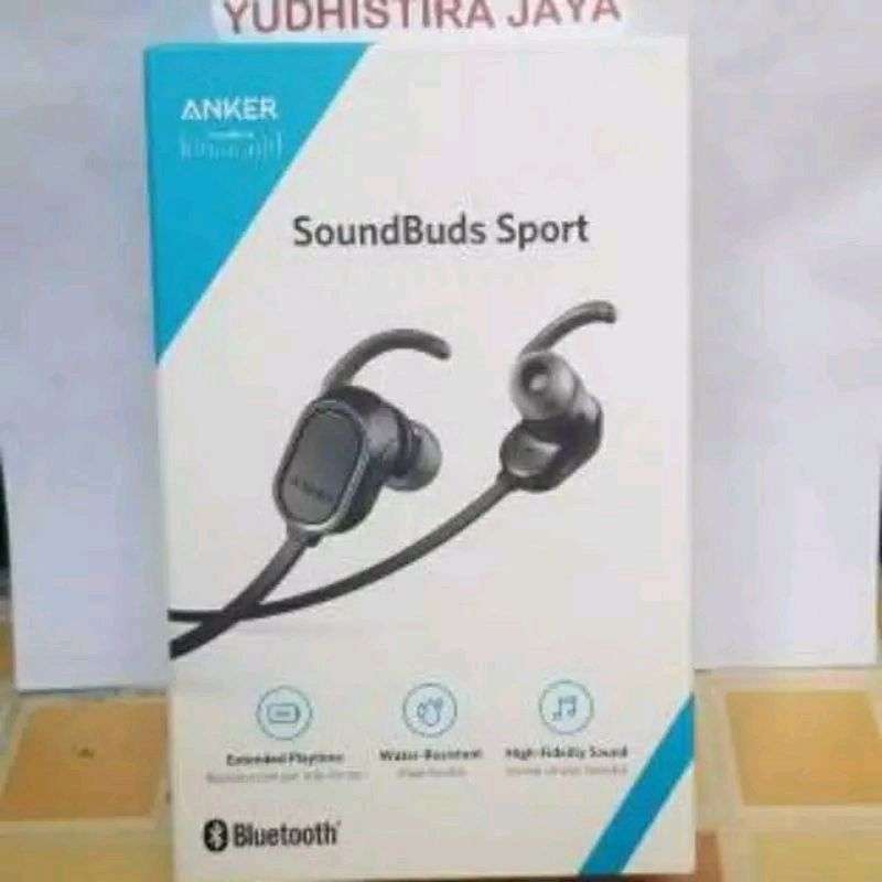 Jual ANKER Soundbuds A3233 Earphone headset Bluetooth Original di