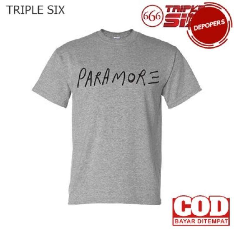 Promo Kaos / T-Shirt - Paramore - GREY 