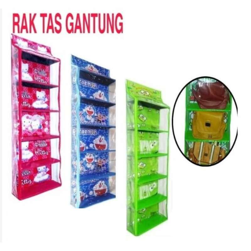 Rak tas sale gantung