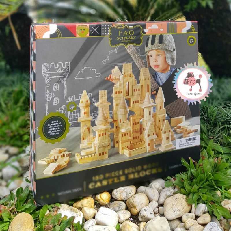 Fao schwarz castle discount blocks 150