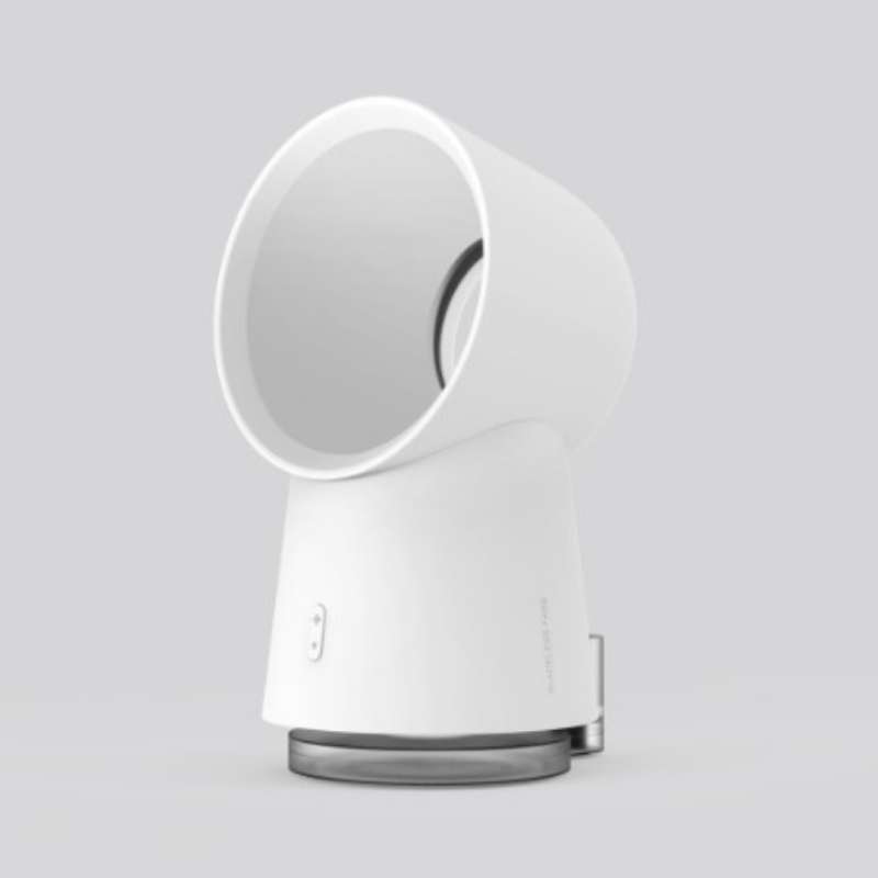 Bladeless Mini Fan Humidifier LED Light 