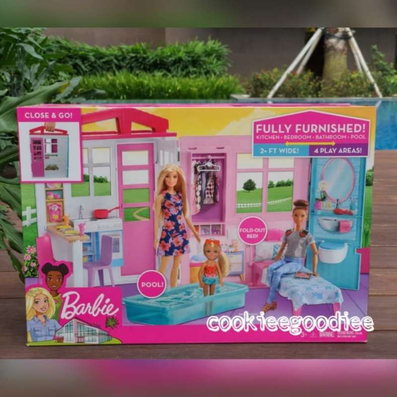 Close and shop go barbie house
