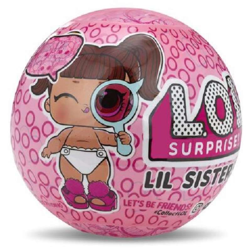 Jual Original Lil Sister Series Lol Sisters Pink Eye Spy