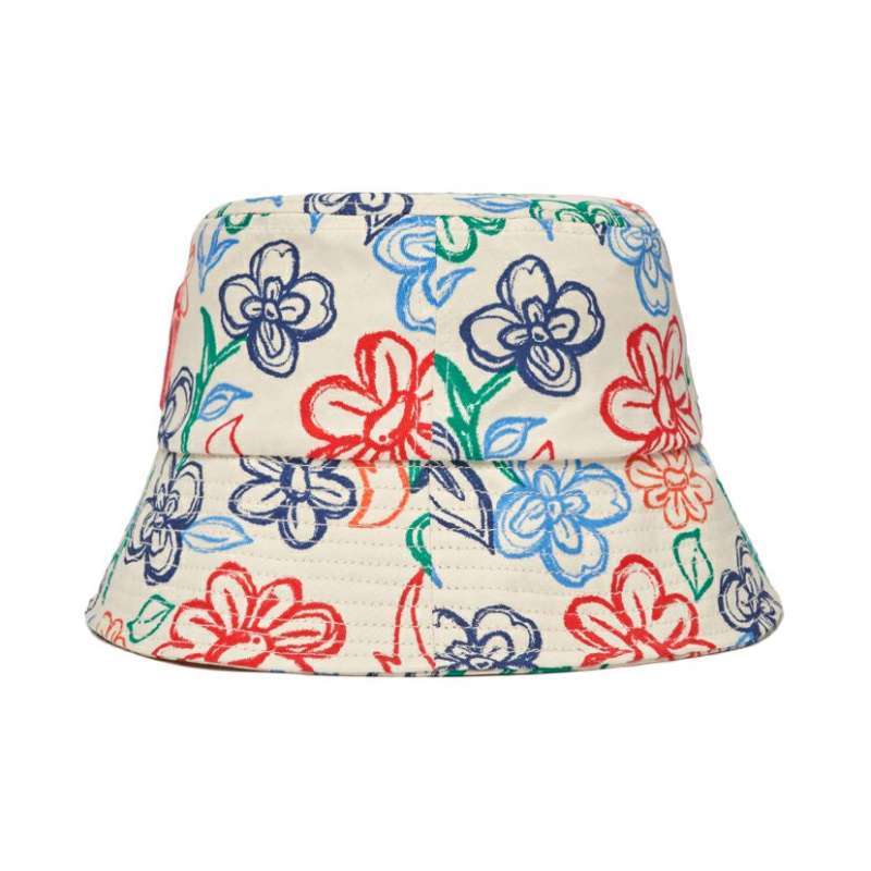 Floral Cotton Bucket Hat LA Dodgers/NY 