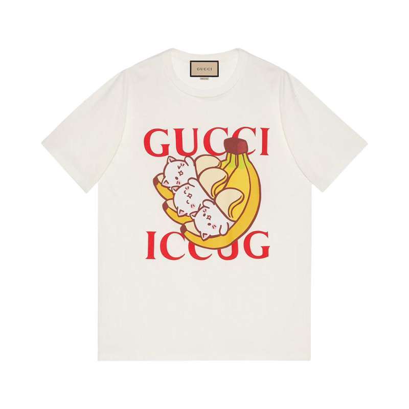 Jual Gucci Bananya Cotton T-Shirt White 