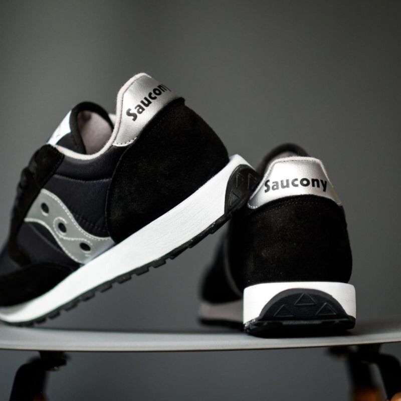 saucony jazz original vintage black white