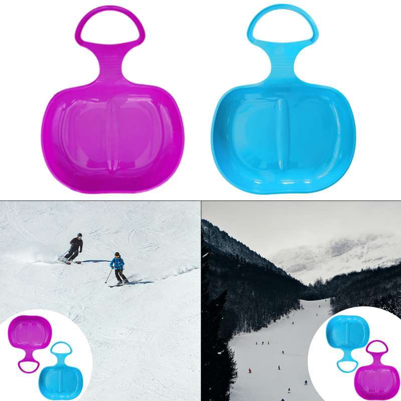 Promo 2pcs Snow Sledges Toboggan 