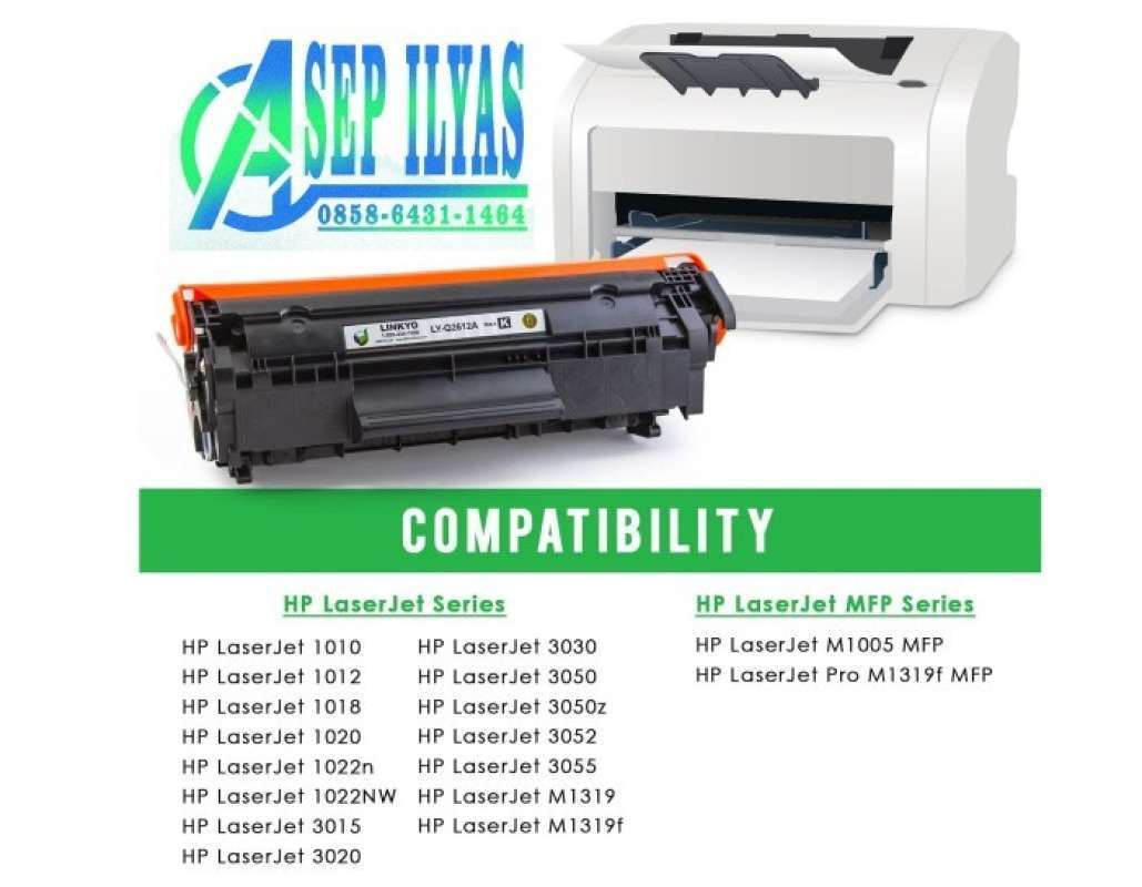 Promo Toner laserjet 12A - Q2612A 
