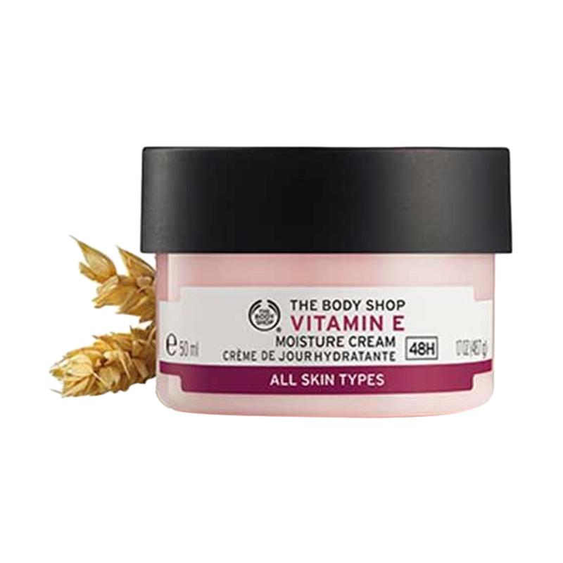 Jual The Body Shop Vitamin E Moisture Cream 50 Ml Online Desember 2020 Blibli