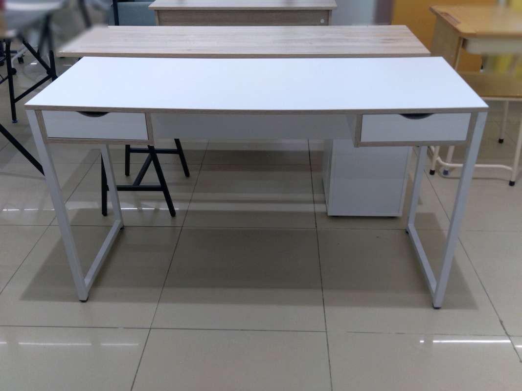 meja kantor informa weener putih white meja kerja meja komputer meja  belajar meja direktur meja manager
