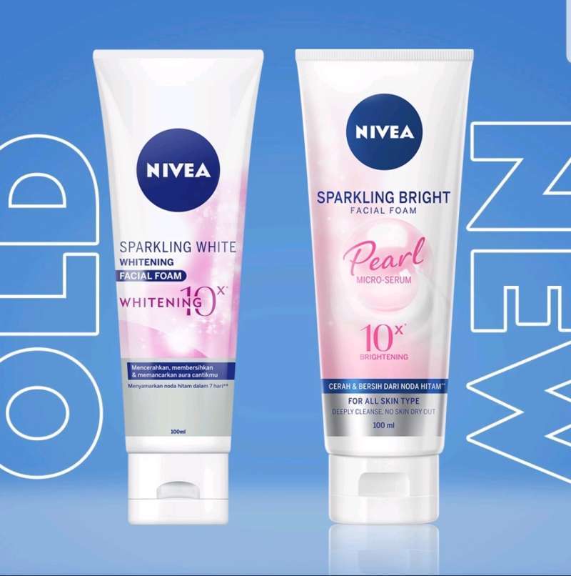 Jual Nivea Sparkling White Whitening Facial Foam 100 ml di