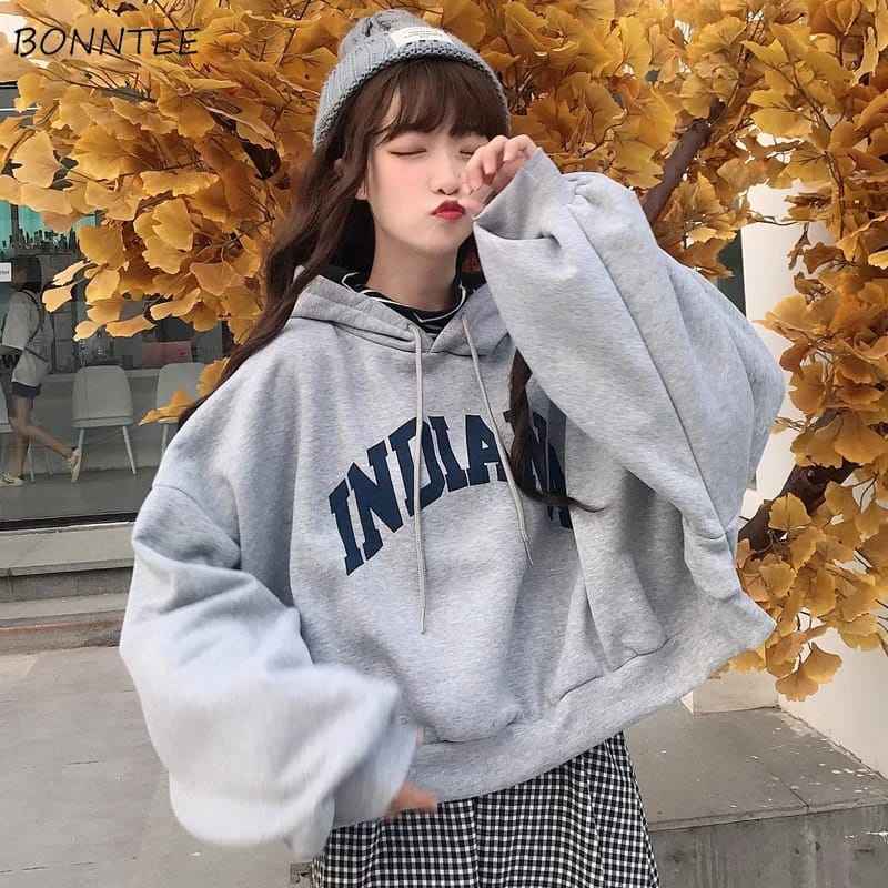 COD OUTFIT SALE Indiana Oversized Hoodie Sweater Premium Wanita