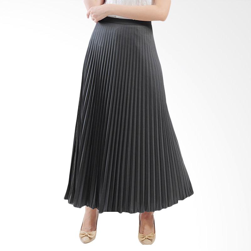 pleated long skirts