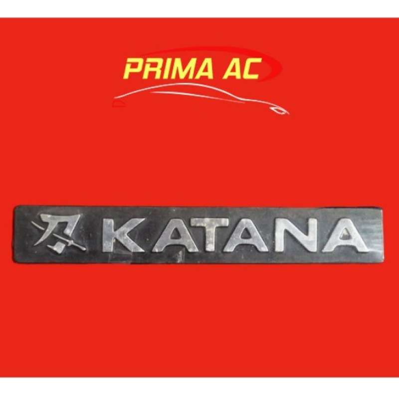 Promo Emblem Logo Mobil Tulisan Katana suzuki Katana Diskon 29