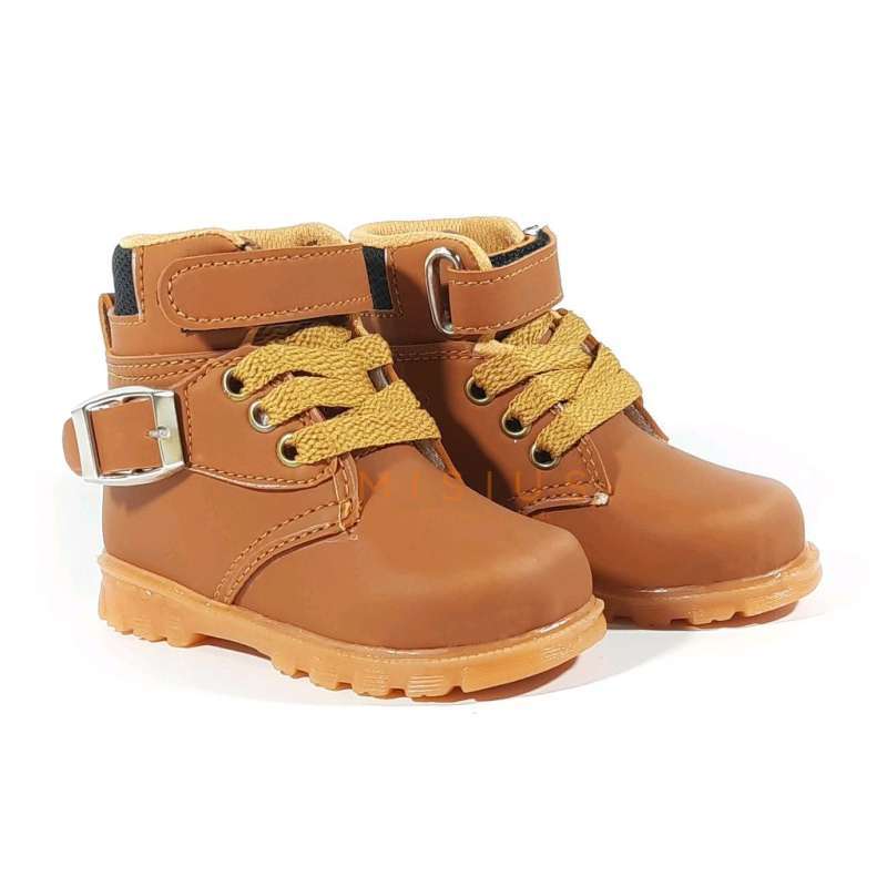 Sepatu Little Boys Timberlands Sepatu Boots Anak Bahan Tebal