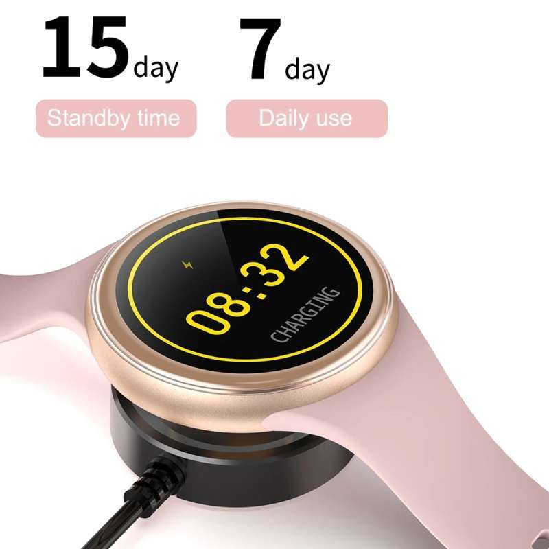 LEMFO J2 Smart Watch Women HD Full Touch Screen IP68 Waterproof DIY Watch  Face Lady Smartwatch Woman 15 Days Standby For Android|Smart Watches| -  AliExpress