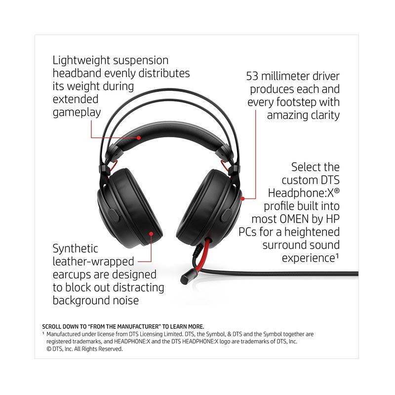 Jual Hp Omen 800 Gaming Headset di 