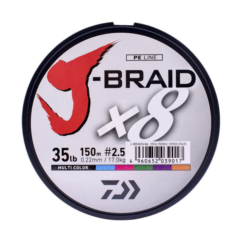 Senar pe daiwa j braid