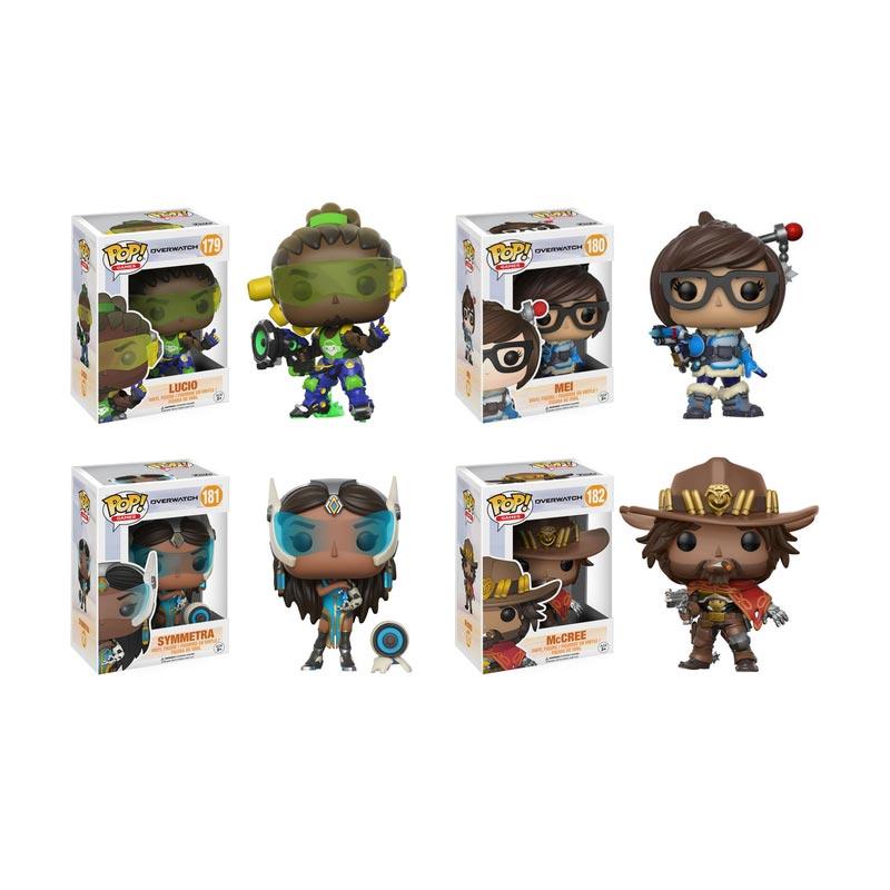 Funko POP! Overwatch Action Figures [4 Item/ Set Promotion]