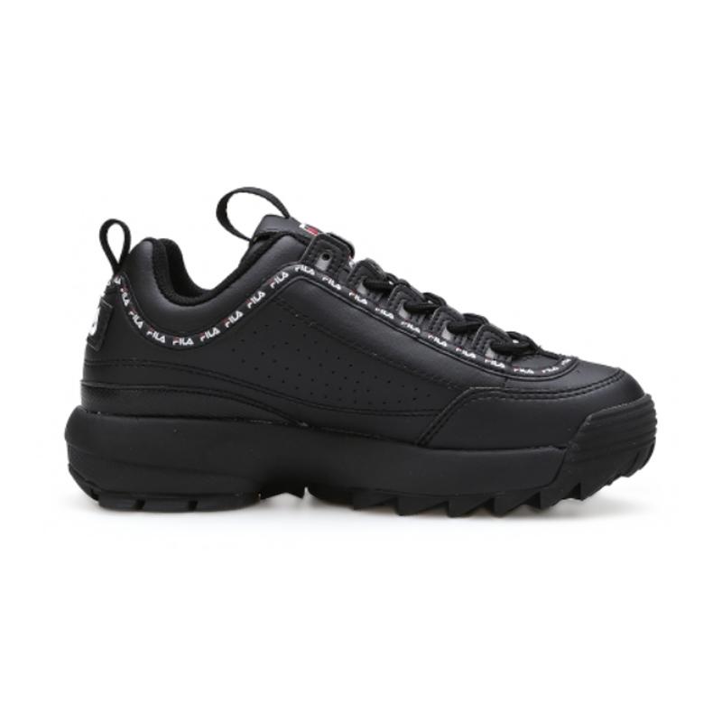 fila disruptor 2 tapey tape white black