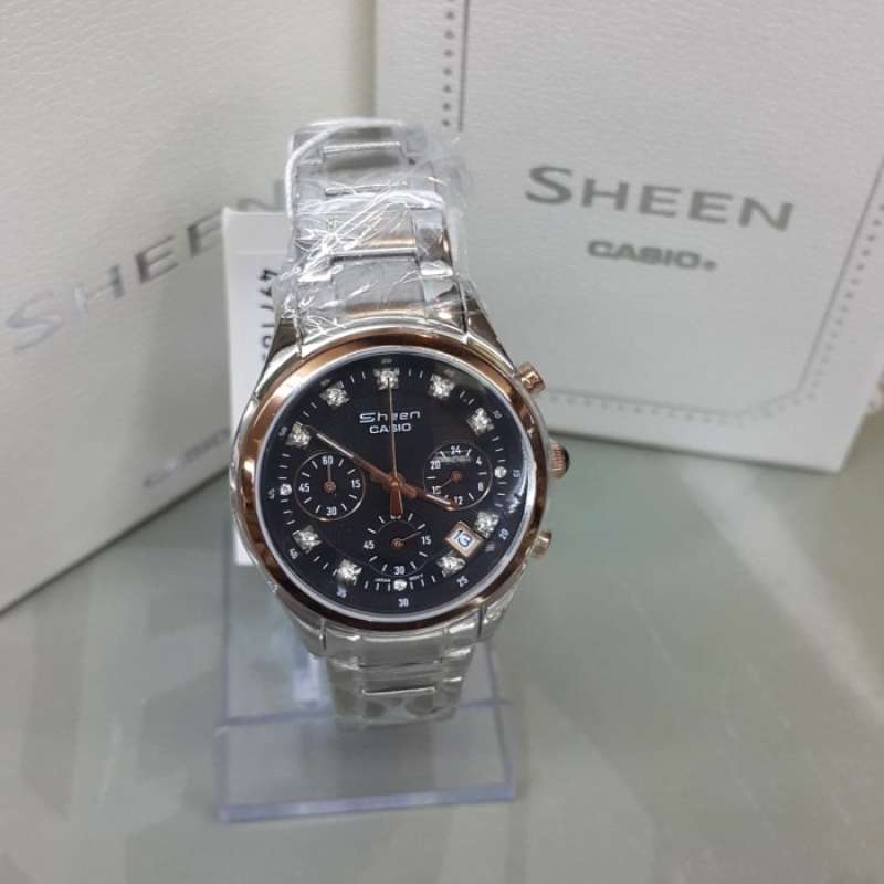 Jual JAM TANGAN CASIO SHEEN SHN 5033P 1A ORIGINAL RESMI di Seller