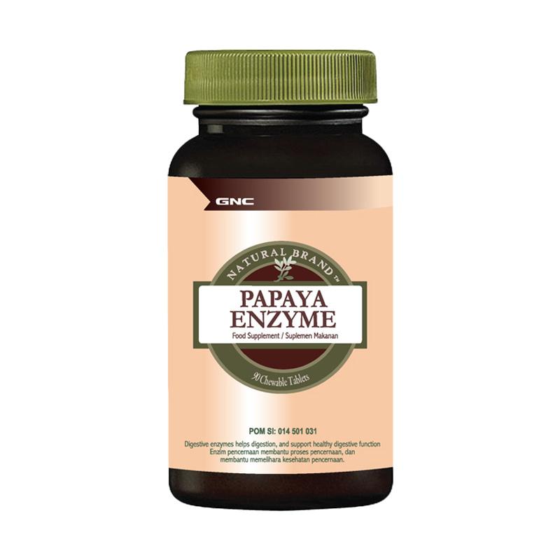 Jual Gnc Live Well 093410 Natural Brand Papaya Enzyme Suplemen Makanan 90 Tablet Kunyah Online Desember 2020 Blibli