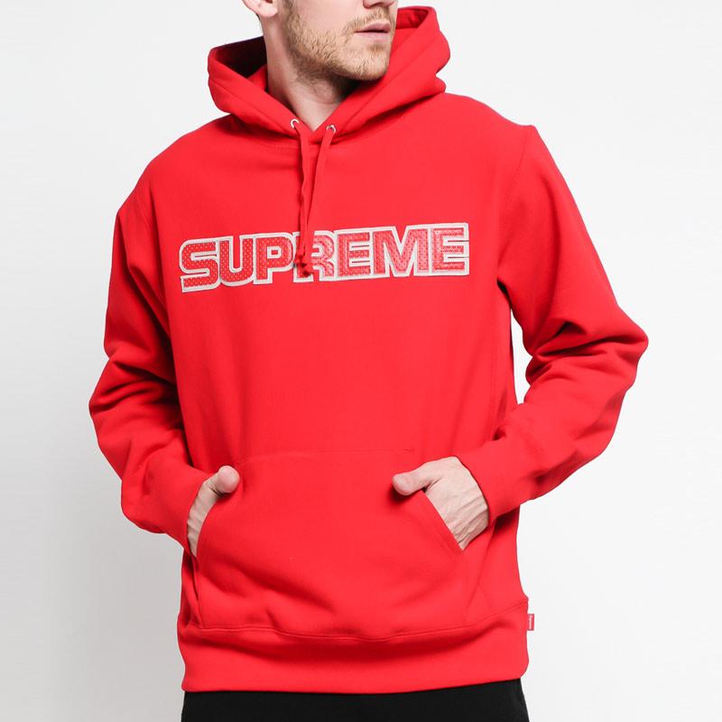 Supreme clearance perforated hoodie