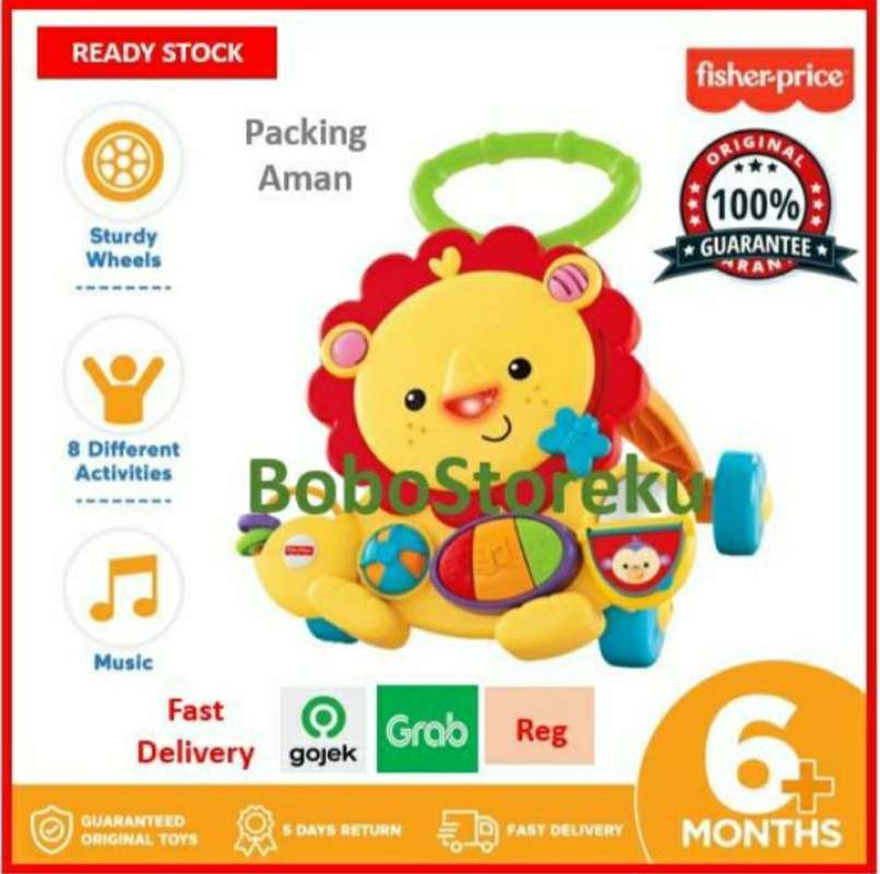 Harga fisher price musical lion walker sales