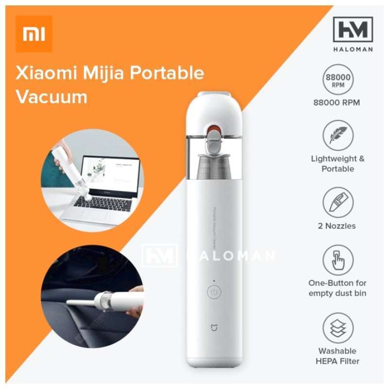 Jual Jual Xiaomi Mijia Vacuum Cleaner Penyedot Debu Portable 120W 13000Pa -  Distributor di Seller Cibaliung Tunggal - Kota Jakarta Pusat, DKI Jakarta |  Blibli