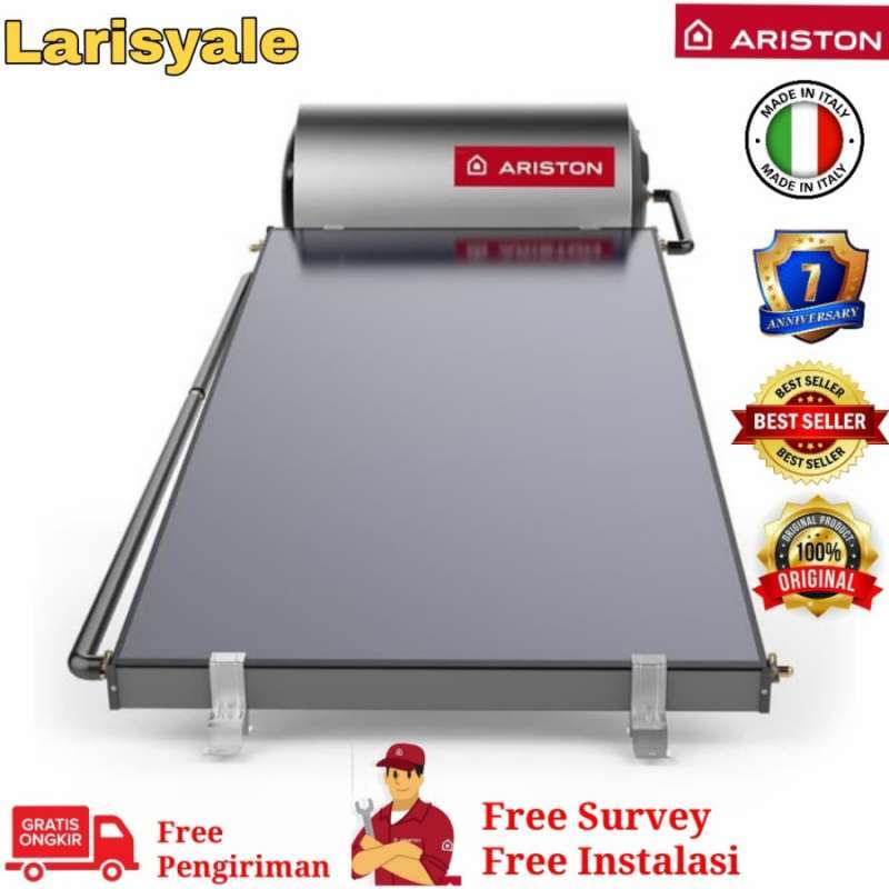 Jual Pemanas Air Solar Ariston Kairos Thermo Direct 200 Liter Bergaransi di  Seller Tokolakuuu - Cengkareng Timur, Kota Jakarta Barat | Blibli