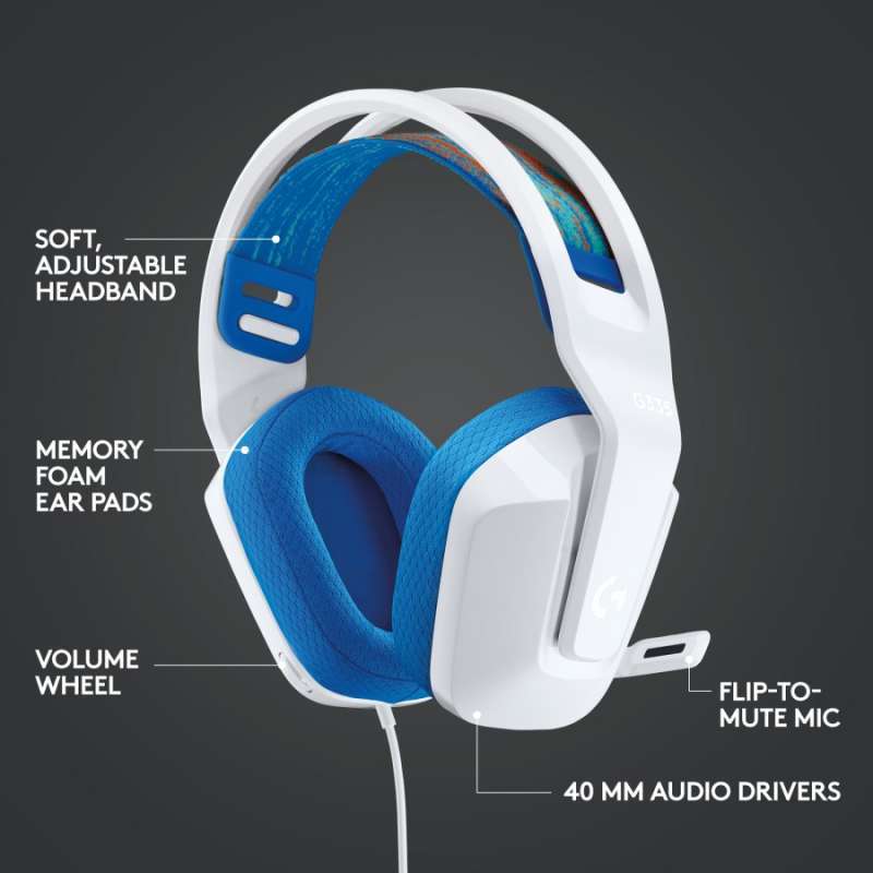 Promo GAMING HEADSET HEADPHONE LOGITECH G335 WIRED di Seller Govetz Store -  Kota Jakarta Barat, DKI Jakarta | Blibli