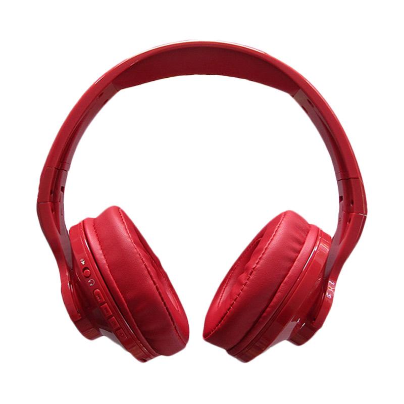 Jual Alfalink Bth 330 Plus Bluetooth Headset Red Di Seller