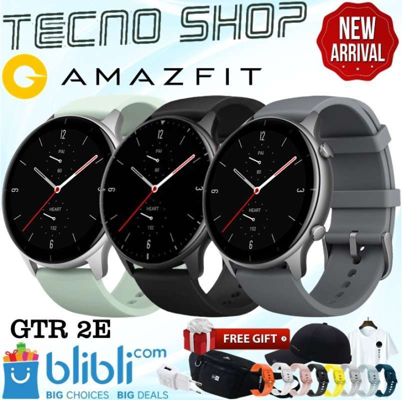 Promo Amazfit GTR 2E Smartwatch Global Version GTR 2 E Garansi Resmi di  Seller tecno shop - Kota Jakarta Utara, DKI Jakarta | Blibli