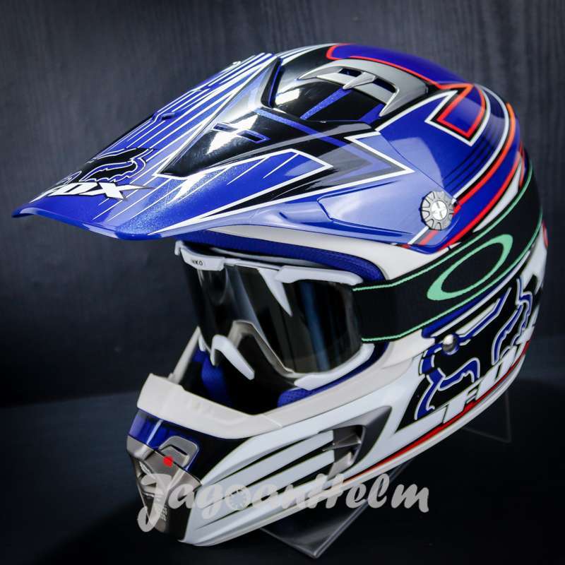 Jual HELM CROSS FOX PILOT V2 RACE 