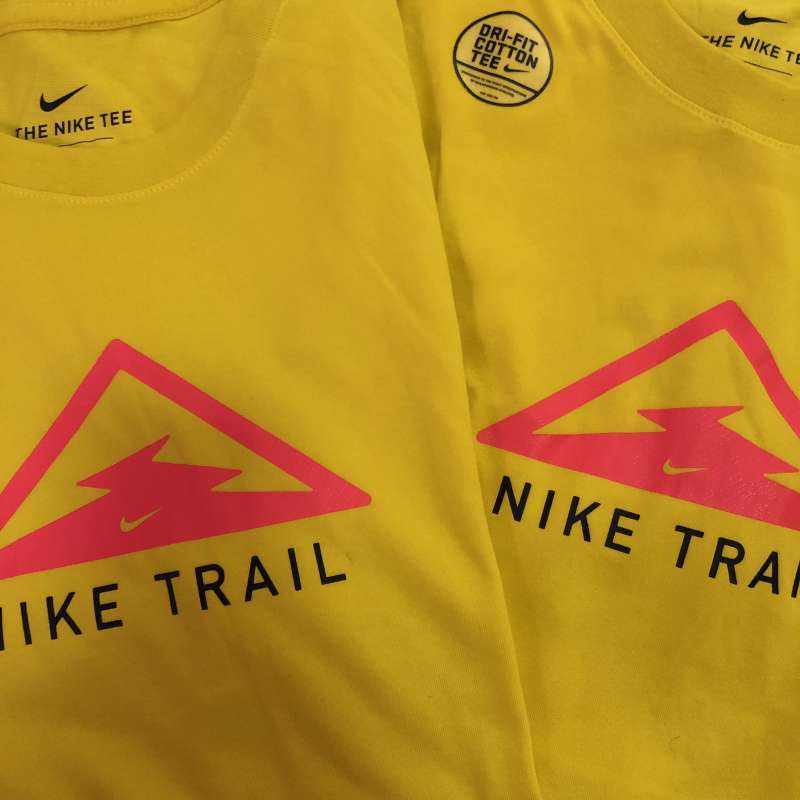 Promo Nike Men's Cotton T-shirt yellow 