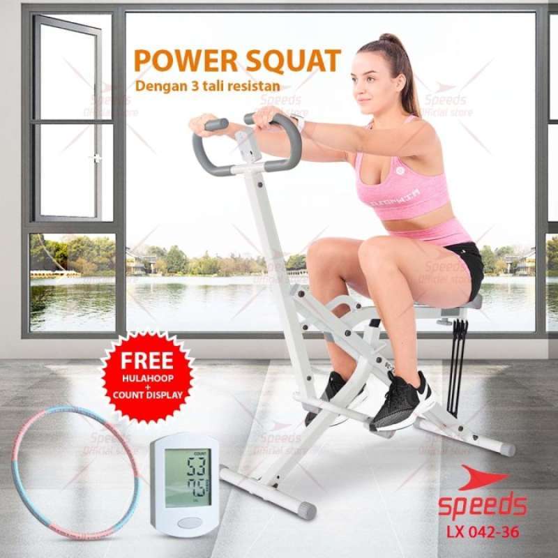 Jual Power Squat Home Squat Excider Gym Power Rider Sports Speeds 042 36 Putih Di Seller Speeds.id Rangkahkidul Kab. Sidoarjo Blibli