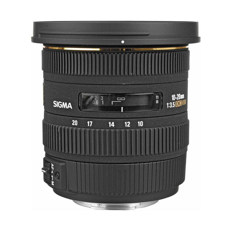 sigma 10 20mm f 3 5 ex dc hsm lensa kamera for canon black