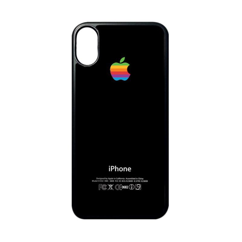 Jual Heavencase Motif Apple Logo 31 Softcase Casing For Iphone X Or Xs Hitam Online Oktober 2020 Blibli Com