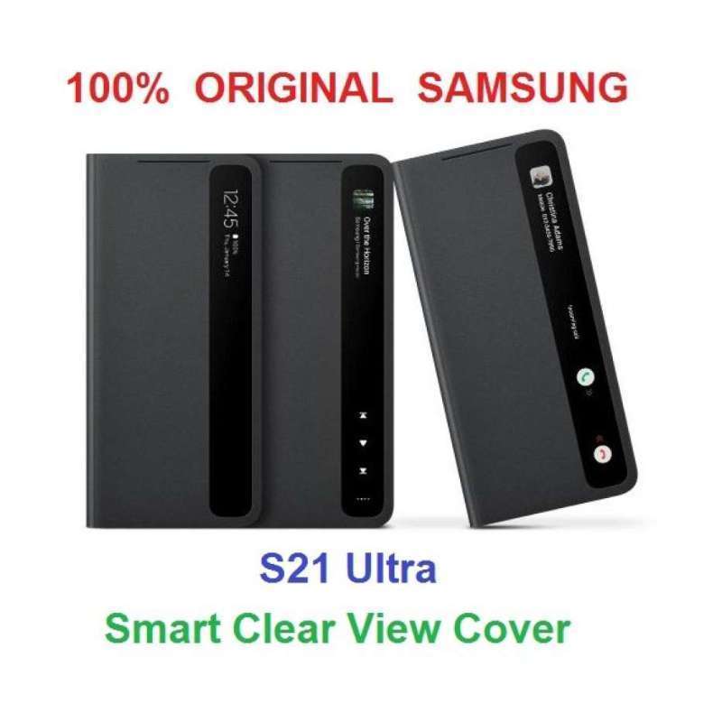 SAMSUNG Smart Clear View Cover Galaxy S21 Ultra 5G Original 100%