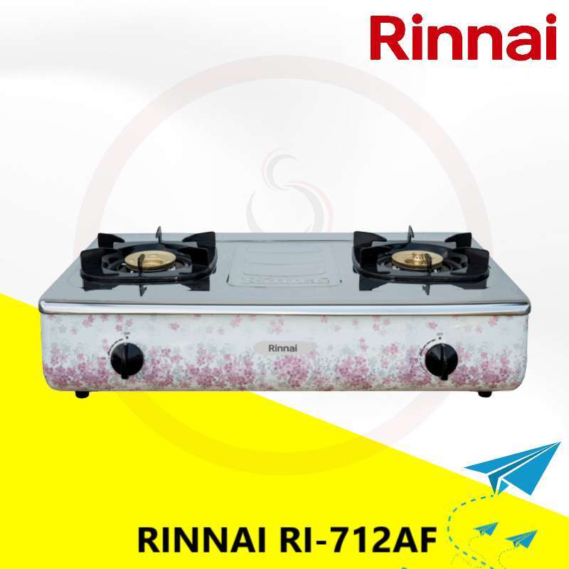 Promo RINNAI RI-712AF Kompor Gas 2 Tungku Motif Sakura Diskon 6% di Seller  CV. SAMI JAYA Official Store - CV.SAMI JAYA | Blibli