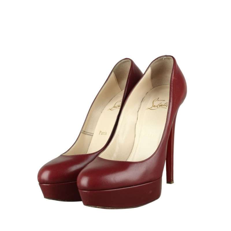 patent leather platform heels