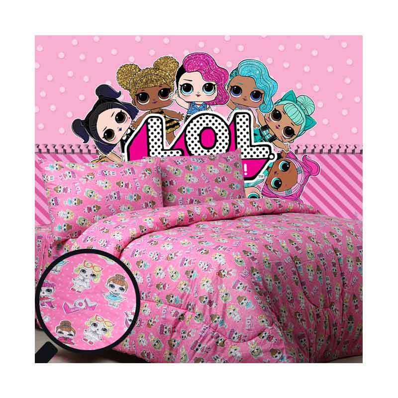 Sierra LOL Party Set Sprei dan Bed Cover .