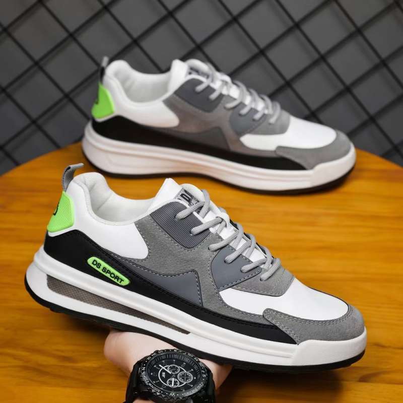 Sepatu Sneakers Pria Import Sepatu Olahraga Sepatu Fashion Model Terbaru  Sepatu Cowok Terkeren Termurah Kece Putih 44