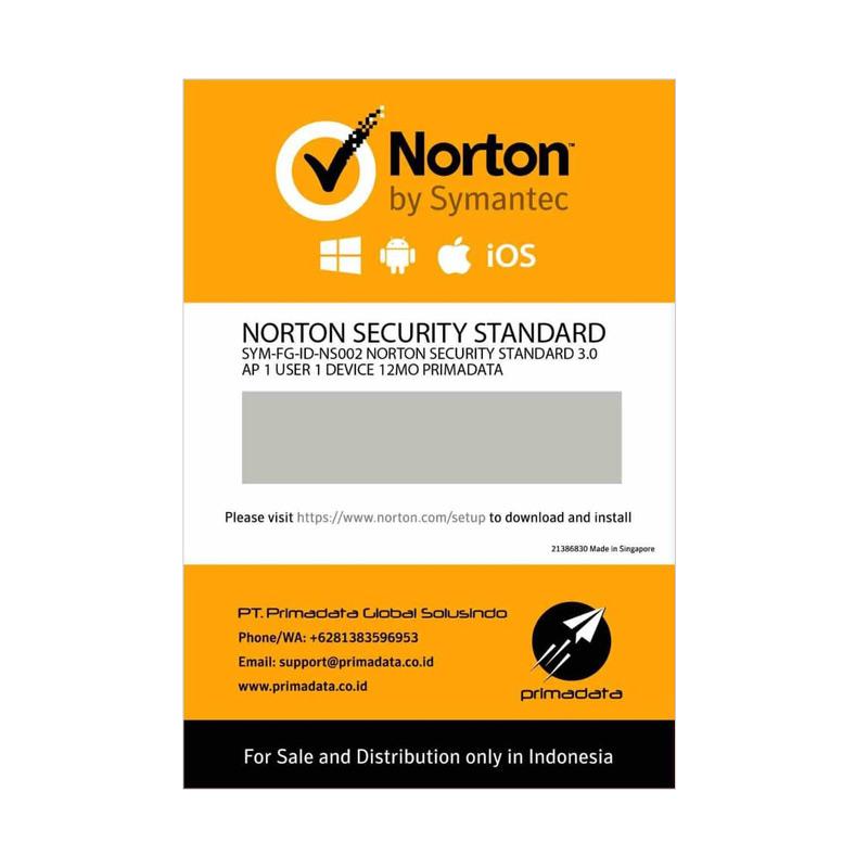 Jual Norton Internet Security Standard Software 1 User 12 Month Online September 2020 Blibli Com