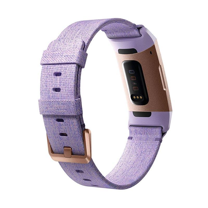 fitbit charge 3 se lavender woven