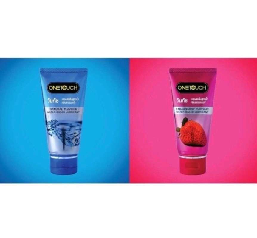 one touch lubricant gel ONETOUCH Strawberry Flavour Water-based Lubricant – MEDiCARE main image 0