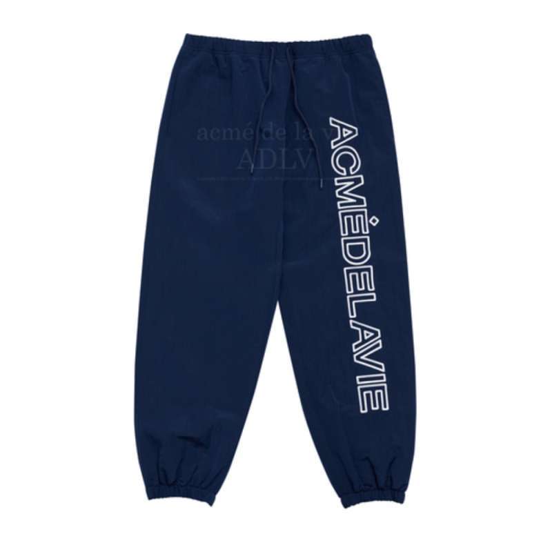 Promo Acme De La Vie Adlv Embroidery Logo Long Pants Navy