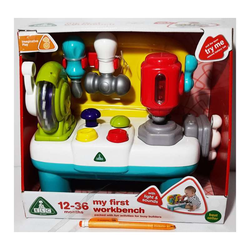 Promo ELC Baby Toys My First WorkBench Set Mainan Edukasi Anak