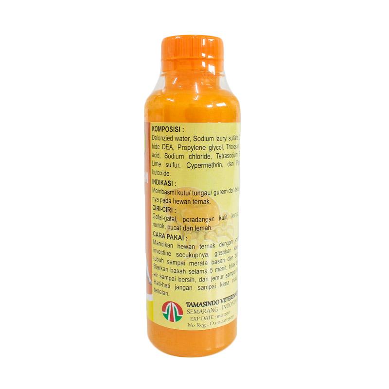 Jual Tamasindo Invectine Shampoo Anti Kutu Tungao Gurem 250 Ml