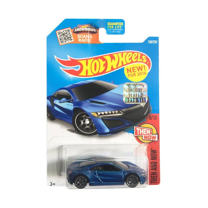 Jual Hot Wheels 17 Honda Acura NSX Biru Factory Sealed 2016